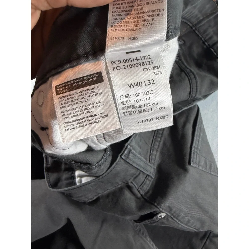 Levi's 514 Straight Pants Mens 40x32 Grey Khaki Excellent Lot of 2 Chinos